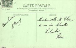 CPA Compiegne Vue prise de la Terrasse du Chateau 