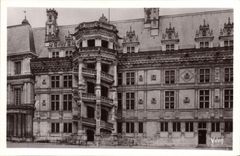 CPA Chateau de Blois Facade Francois 