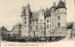 CPA Bourges Facade Sud du Palais Jacques Coeur 