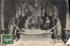 CPA Bourges Crypte de la Cathedrale La Mise au Tombeau 