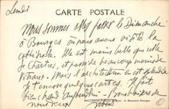 CPA Bourges Crypte de la Cathedrale Tombeau du Duc Jean 