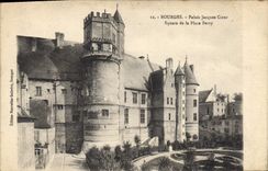 CPA Bourges Palais Jacques Coeur Square de la Place Berry 