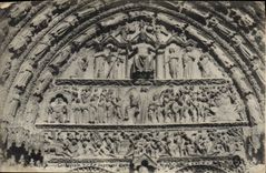 CPA Bourges Cathedrale Jugement dernier 