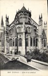 CPA Bourges Abside de la Cathedrale 