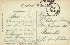 CPA Cathedrale de Bourges Le Portail 