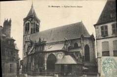CPA Bourges Eglise Notre Dame 