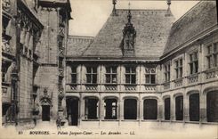 CPA Bourges Palais Jacques Coeur Les Arcades 