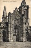 CPA Senlis Oise Eglise St Pierre 