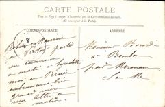 CPA Effets de Nuages sur La Mer Bateaux