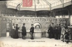 CPA Vichy Source Chomel 