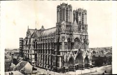 CPA La Cathedrale de Reims 