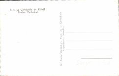 CPA La Cathedrale de Reims 