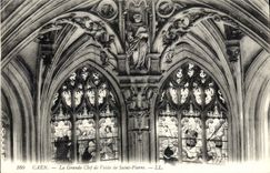 CPA Caen La Grande Clef de Voute de Saint Pierre 