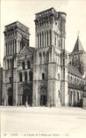 CPA Caen La Facade de l'Abbaye aux Dames 