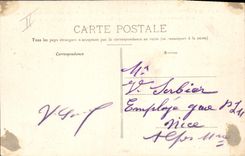 CPA Tarascon chateau dit du Roi Rene cote du Rhone dont la construction fut commencee le 27 Novembre