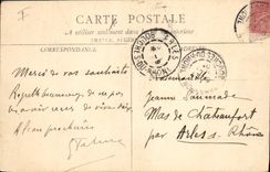 CPA Tarascon chateau du Roi Rene Cote du Rhone 