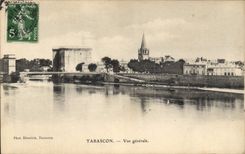 CPA Tarascon vue generale 