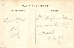 CPA Tarascon le Chateau du Roi Rene situe sur les Bords du Rhone actuellement sert de prison 