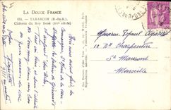 CPA Tarascon B du R chateau du Roy Rene XV siecle 