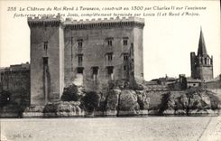 CPA Le Chateau du Roi Rene a Tarascon Construit en 1300 par Charles II sur l'ancienne Fortresse roma