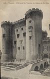 CPA Tarascon l'entree et les Tourelles du Chateau du Roi Rene 