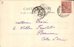 CPA Tarascon Chateau di du Roi Rene Cote du Rhone dont la construction fut commencee le 27 Novembre 