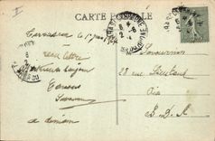 CPA Tarascon vue generale le Rhone le Pont et Chateau du Roi Rene Bateau