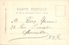 CPA Tarascon vue generale et le Pont suspendu 