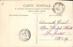 CPA Tarascon Chateau di du Roi Rene Cote du Rhone dont la construction fut commencee le 27 Novembre 