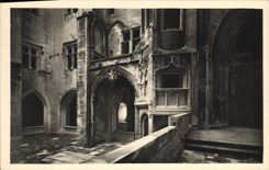 CPA Chateau de Tarascon B du R la Cour detail 