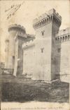 CPA Tarascon Chateau du Roi Rene Cote de la Ville 