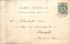 CPA Tarascon Chateau du Roi Rene Cote de la Ville 