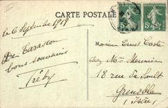 CPA Tarascon la Villa Tartarin tout pres de la Porte de la Condamine c'est la troisiene maison a mai