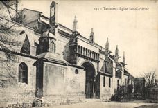 CPA Tarascon Eglise Sainte Marthe 