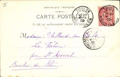 CPA Tarascon l'Eglise Sainte Marthe 