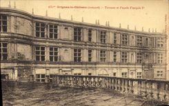 CPA Grignan le Chateau restaure Terrasse et Facade Francois Ier 