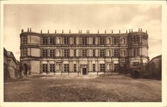 CPA Chateau de Grignan Drome grand facade renaissance demolie par la grande revolution entierement r