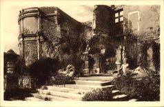 CPA La Drome Historique Grignan le Chateau Escalier d'Honneur statues du Rhone et de la Saone 