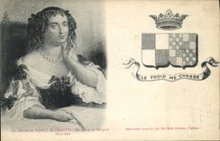 CPA Marie de Rabutin Chantal Marquise de Sevigne 1627 1696 