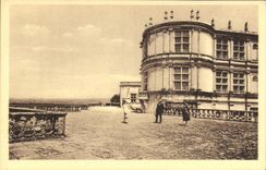 CPA La Drome Illustree Grignan Tour Francois Ier et la Terrasse 