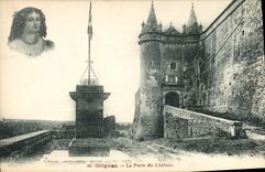 CPA Grignan la Porte du chateau 