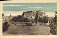 CPA Grignan vue generale Ouest 