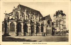 CPA Beauvais e'Eglise Saint Etienne 