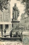 CPA Aix en Provence Statue Le Roi Rene 