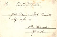 CPA Aix en Provence Statue Le Roi Rene 