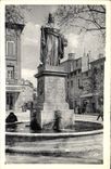 CPA Aix en Provence Statue du Roi Rene 