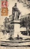 CPA Aix en Provence Statue du Roi Rene 