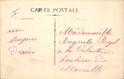 CPA Aix en Provence Statue du Roi Rene 