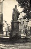 CPA Aix en Provence Statue du Roi Rene 
