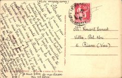 CPA Aix en Provence Fontaine et statue du Roi Rene 